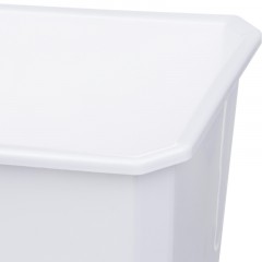 Ящик балконный Basil, 60см (белый)221600729/01 Ящик балконный Basil, 60см (белый)221600729/01 - фото 3