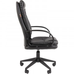 Кресло VT_EChair-695 TPU кожзам черный, LT, пластик Кресло VT_EChair-695 TPU кожзам черный, LT, пластик - фото 3