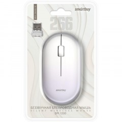 Мышь компьютерная Smartbuy 266AG беспровод белая градиент (SBM-266AG-W)/40 Мышь компьютерная Smartbuy 266AG беспровод белая градиент (SBM-266AG-W)/40 - фото 5