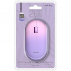 Мышь компьютерная Smartbuy 266AG беспровод фиолет градиент (SBM-266AG-V)/40 Мышь компьютерная Smartbuy 266AG беспровод фиолет градиент (SBM-266AG-V)/40 - фото 5
