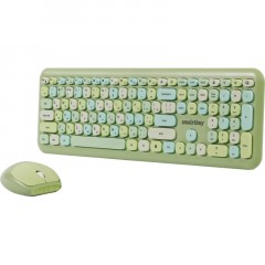 Набор клавиатура+мышь Smartbuy мультимедийный, зеленый (SBC-666395AG-G) - фото 3