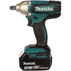 Гайковерт ак,18В,2х4АчLi-ion,0-3000у\м,190Нм,квад1\2,1.4кг,Makita DTW190RME - фото 2