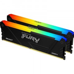 Модуль памяти Kingston DDR4 2x8GB 3600MHz PC4-28800 CL17(KF436C17BB2AK2/16) - фото 2