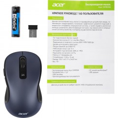 Мышь компьютерная Acer OMR306 черный/серый оптичес. 1600dpi/6but WLS USB Мышь компьютерная Acer OMR306 черный/серый оптичес. 1600dpi/6but WLS USB - фото 7