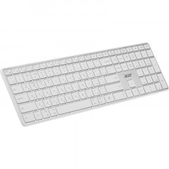 Клавиатура Acer OKR301 бел/серебр беспровод USB BT/Radio (ZL.KBDEE.015) Клавиатура Acer OKR301 бел/серебр беспровод USB BT/Radio (ZL.KBDEE.015) - фото 3