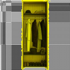 Корпус гардероба К-Loft 241H002 выс.2106 дуб скандин./графит - фото 3