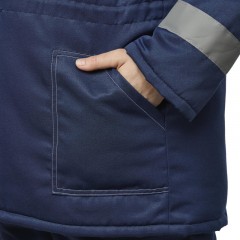 Куртка рабочая зимняя жен з32-КУ син/вас смес 48-50/170-176(Арсенал-СП) Куртка рабочая зимняя жен з32-КУ син/вас смес 48-50/170-176(Арсенал-СП) - фото 10