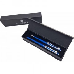 Набор пишущих принадл. Diplomat Me pen (blue) шарик.и пер.ручки, D41203060 Набор пишущих принадл. Diplomat Me pen (blue) шарик.и пер.ручки, D41203060 - фото 4