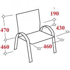 Конференц-кресло UP_EChair SAMBA(Самба) BOX СН Д1 Z21 (бежевый) со столиком Конференц-кресло UP_EChair SAMBA(Самба) BOX СН Д1 Z21 (бежевый) со столиком - фото 5