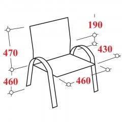 Конференц-кресло UP_EChair SAMBA(Самба) BOX СН Д8 Z11 (черный) со столиком Конференц-кресло UP_EChair SAMBA(Самба) BOX СН Д8 Z11 (черный) со столиком - фото 5