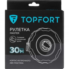 Рулетка геодезическая TOPFORT Master 30 м х 15 мм в прорезин корп (2019130) Рулетка геодезическая TOPFORT Master 30 м х 15 мм в прорезин корп (2019130) - фото 6