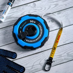 Рулетка геодезическая TOPFORT Master 30 м х 15 мм в прорезин корп (2019130) Рулетка геодезическая TOPFORT Master 30 м х 15 мм в прорезин корп (2019130) - фото 11