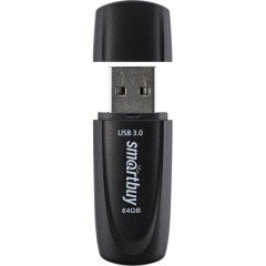 Флеш-память Smartbuy UFD 3.0/3.1 64GB Scout Black (SB064GB3SCK) - фото 4