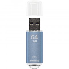 Флеш-память Smartbuy UFD 3.0/3.1 64GB V-Cut Blue (SB64GBVC-B3) Флеш-память Smartbuy UFD 3.0/3.1 64GB V-Cut Blue (SB64GBVC-B3) - фото 2
