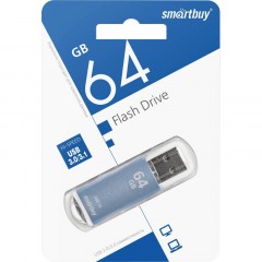Флеш-память Smartbuy UFD 3.0/3.1 64GB V-Cut Blue (SB64GBVC-B3) Флеш-память Smartbuy UFD 3.0/3.1 64GB V-Cut Blue (SB64GBVC-B3) - фото 4