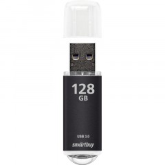 Флеш-память Smartbuy UFD 3.0/3.1 128GB V-Cut Black (SB128GBVC-K3) - фото 3