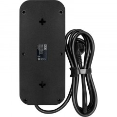 Сетевой фильтр Powercom SP-08 USB03AB 1,8 m (8 розеток) черный Сетевой фильтр Powercom SP-08 USB03AB 1,8 m (8 розеток) черный - фото 3