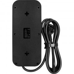 Сетевой фильтр Powercom SP-08 USB03AB 3,0 m (8 розеток) черный Сетевой фильтр Powercom SP-08 USB03AB 3,0 m (8 розеток) черный - фото 3