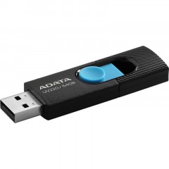 Флеш-память ADATA 64GB AUV220-64G-RBKBL BLACK - фото 2