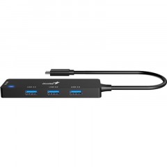 Разветвитель USB Genius UH-400, (USB хаб) ,черный Разветвитель USB Genius UH-400, (USB хаб) ,черный - фото 2
