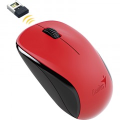 Мышь компьютерная Genius NX-7000, беспроводная, красный Мышь компьютерная Genius NX-7000, беспроводная, красный - фото 2