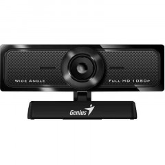 Веб-камера Genius 1080P широкоугольная WIDECAM F100 V2, черный - фото 2