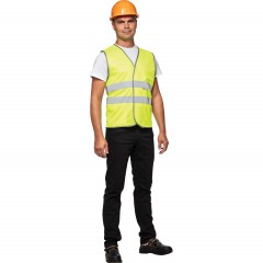 Жилет сигнальный Тип1Т, цв.лимон.(р.ХL/52-54) Жилет сигнальный Тип1Т, цв.лимон.(р.ХL/52-54) - фото 2