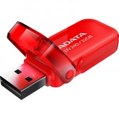 Флеш-память ADATA USB2.0 32GB RED AUV240-32G-RRD Флеш-память ADATA USB2.0 32GB RED AUV240-32G-RRD - фото 2