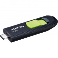 Флеш-память ADATA USB3.2 128GB ACHO-UC300-128G-RBK/GN - фото 2