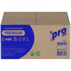 Полотенца бумажные Z слож PROtissue Instant 2сл 150л 28пач/уп С444 - фото 5