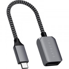 Кабель адаптер Satechi USB-C to USB 3.0. Цвет серый космос - фото 3
