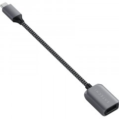 Кабель адаптер Satechi USB-C to USB 3.0. Цвет серый космос - фото 4