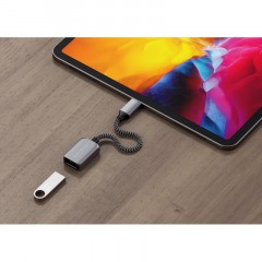 Кабель адаптер Satechi USB-C to USB 3.0. Цвет серый космос - фото 5