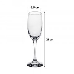 Бокал ИМПЕРИАЛ-F&D 180 мл 12шт/уп (440419SLBFD/12) - фото 3