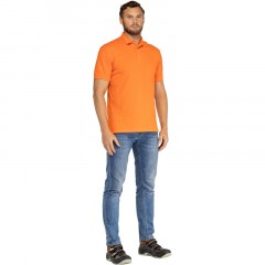 Рубашка Поло (190г.) кор.рукав оранж. (XXL) Рубашка Поло (190г.) кор.рукав оранж. (XXL) - фото 2