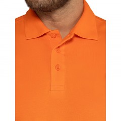 Рубашка Поло (190г.) кор.рукав оранж. (XXL) Рубашка Поло (190г.) кор.рукав оранж. (XXL) - фото 6