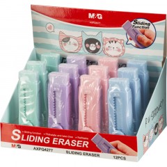 Ластик M&G So Many Cats, выдвижной, пастельн. цвет в ассортименте AXPQ4277 - фото 9