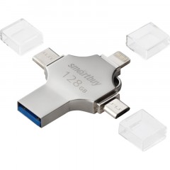 Флеш-память Smartbuy UFD 3.0 128GB MC15 Metal Quad (SB128GBMC15) Флеш-память Smartbuy UFD 3.0 128GB MC15 Metal Quad (SB128GBMC15) - фото 2