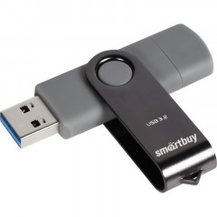 Флеш-память Smartbuy UFD 3.0/3.1 064GB Type-C/Type-A (SB064GB3DUOTWK) - фото 2