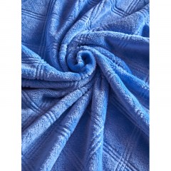 Плед микрофибра Luscan, фактура синий 200х220 - фото 7