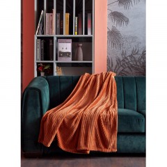 Плед микрофибра Luscan, фактура шоколадный 150x200 Плед микрофибра Luscan, фактура шоколадный 150x200 - фото 9
