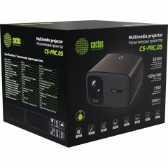 Проектор Cactus CS-PRC.05B.Full HD-A LCD 7500Lm ANSI 1000:1 2xHDMI 1 - фото 8