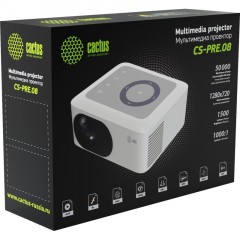 Проектор Cactus CS-PRE.08B.WXGA LCD 1500Lm ANSI 1000:1 1xHDMI 0.5кг - фото 7