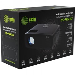 Проектор Cactus CS-PRM.07B.Full HD LCD 3200Lm ANSI 1500:1 3xHDMI 1.1 - фото 8