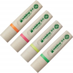 Набор текстовыделителей EDDING ECO E-24/4S 4шт./уп. 1-5мм - фото 2