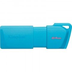 Флеш-память Kingston Exodia M LATAM DTXM/64Gb/USB 3.2/NEON(AQUA BLUE) 