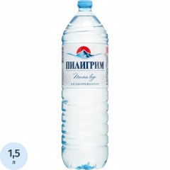 Вода питьевая Пилигрим талая ледниковая негаз ПЭТ 1,5л