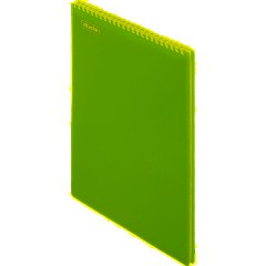 Блокнот на спирали А4 80л  Attache клетка, обложка Plastic - фото 2