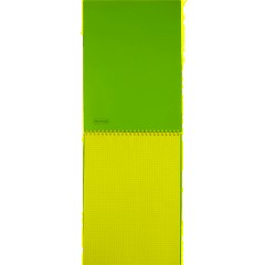 Блокнот на спирали А4 80л  Attache клетка, обложка Plastic - фото 5