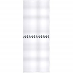 Блокнот на спирали А5 80л  Attache клетка, обложка Plastic - фото 2